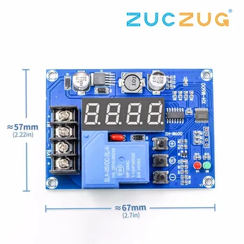 

Charge Control Module 6-60V Storage Lithium Battery charging Protection Board charger controller for 12v 24v 48v battery XH-M600