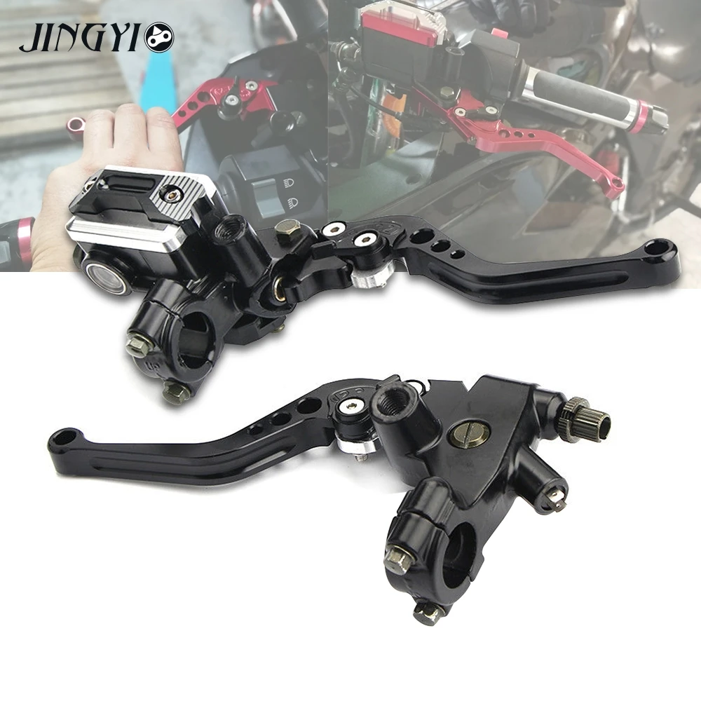 

CNC Motorcycle Hydraulic Clutch Brake Lever Master Cylinder For kymco downtown kawasaki zx9r moto guzzi benelli 600
