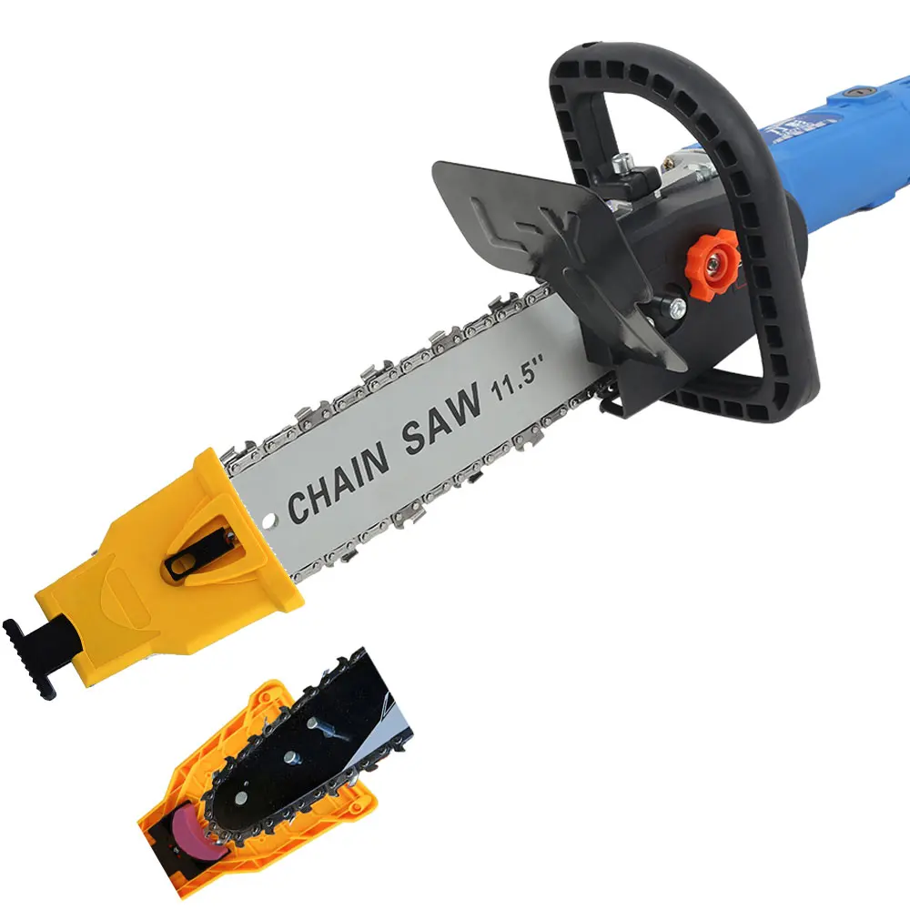 

Multifunction Electric Chainsaw Bracket Change M10/M14/M16 Converter Bracket DIY Set For 11.5'' Electric Angle Grinder