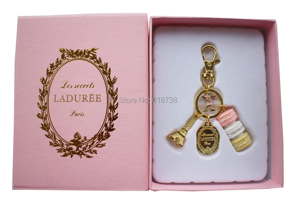 2015 New Macaroon keychain with X letter-gift box.jpg