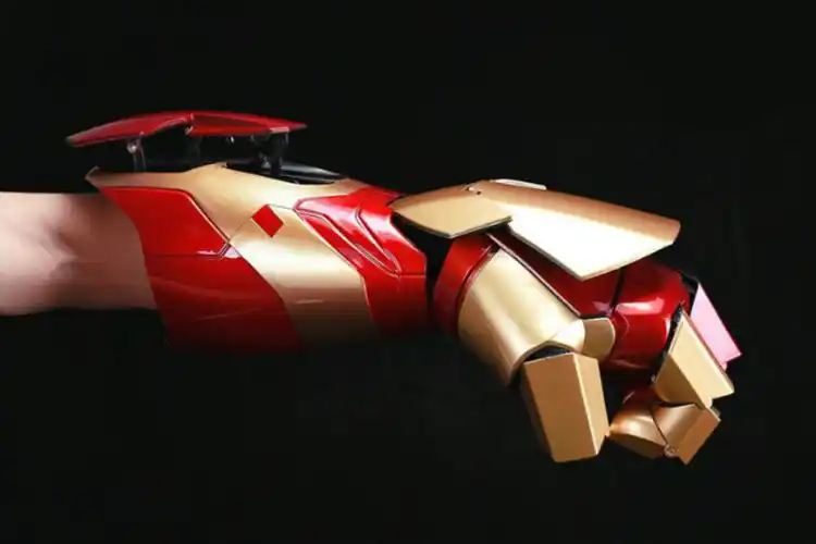 (Left Hand)Iron Man Mark 42 MK42 1/1 Movable Wearable Arm Glove with