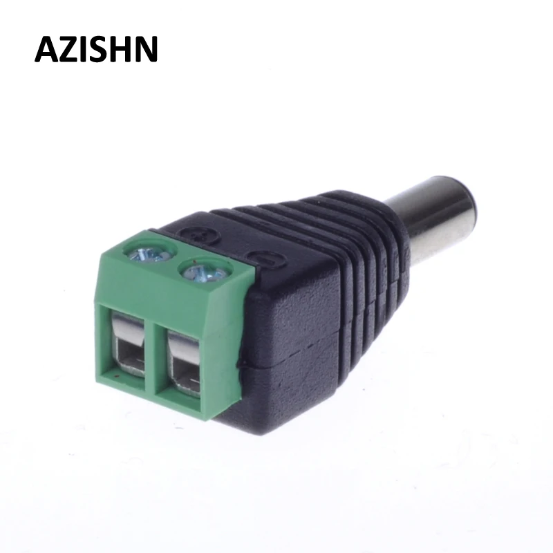 AZISHN 5 5/2 1 мм DC разъем CCTV UTP кабель питания адаптера DC/AC 2/камера видео Balun Разъем |