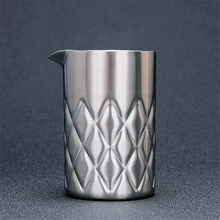 580 мл/750 мл размешивающее Оловянное стекло для смешивания коктейлей с двойными стенками и вакуумной изоляцией для температурной консистенции серебро/медь