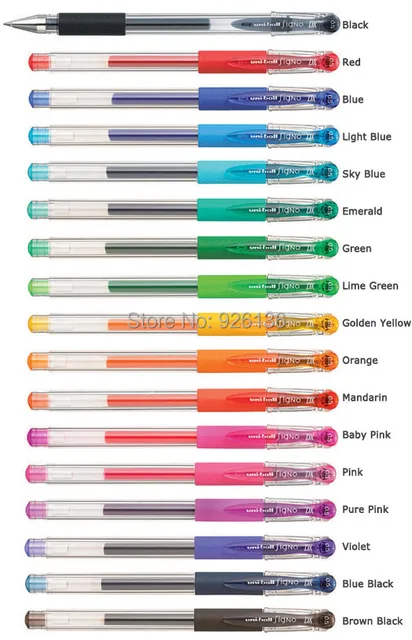 free shipping 5 pen set select any 5 pens as you want 17 colors