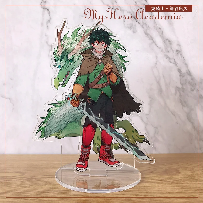  Hot Anime My Boku No Hero Academia Midoriya Izuku Todoroki Shoto Cosplay Acrylic Stand Figure Model