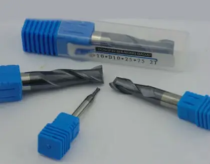 

Carbide end mill 2F-6*6*21*75 2 Flute cnc controller spindle carbide,extended length milling cutter,the lathe tool,coating:NANO