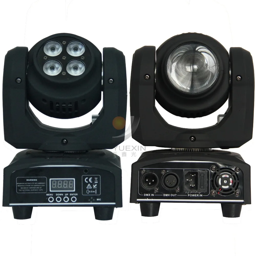 

Double Face 4x10w Led rgbw with 1x10W rgbw beam wash Moving Head Light for dj party lights