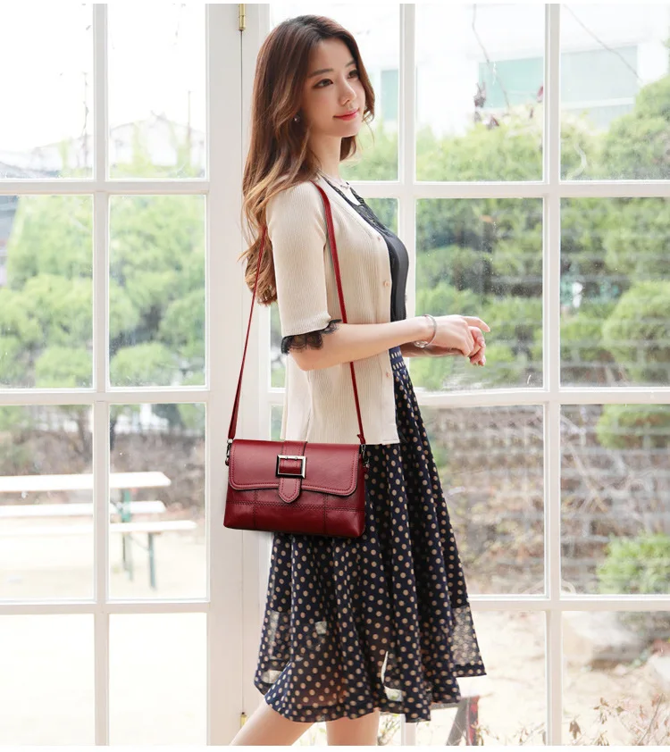 SMOOZA брендовая дизайнерская женская сумка через плечо модная сумочка и сумочка из искусственной кожи сумки через плечо для женщин Новинка черный и красный