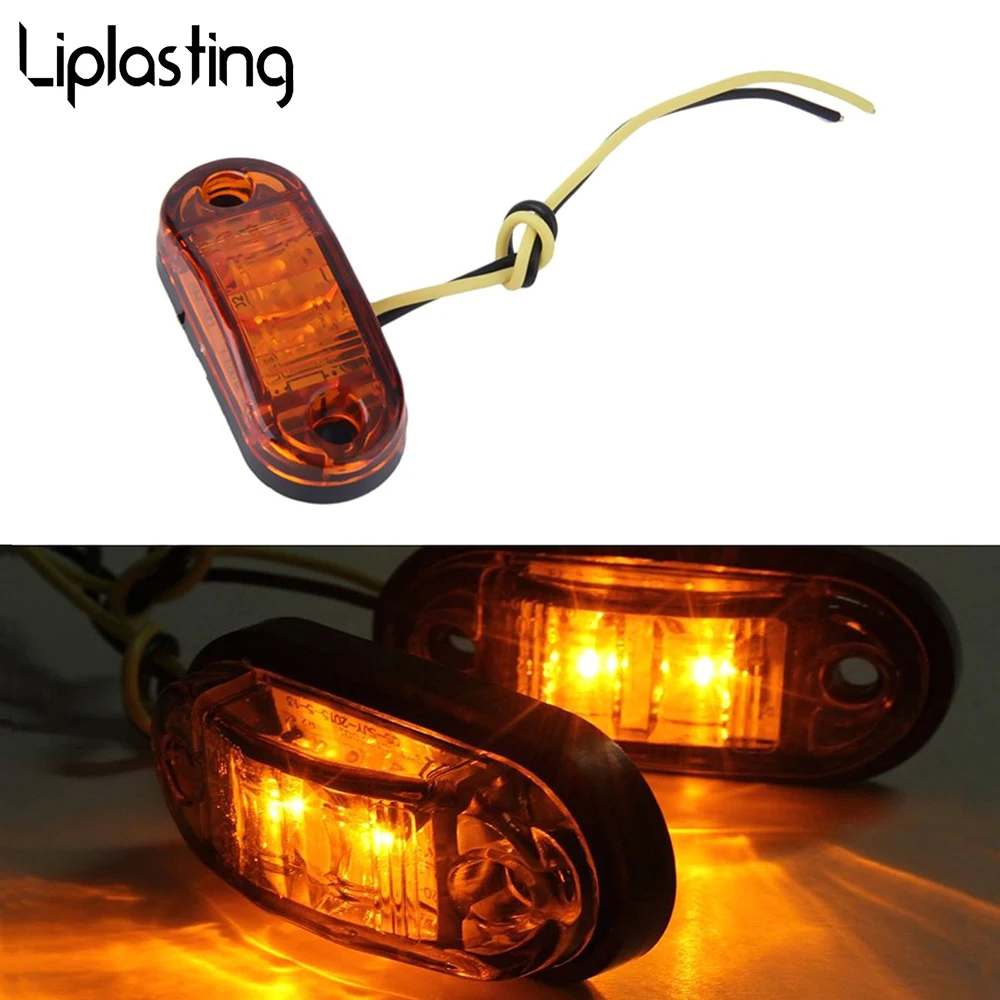 1x LED Auto Car Light Side Marker Blinker Trailer Side Lights Clearance