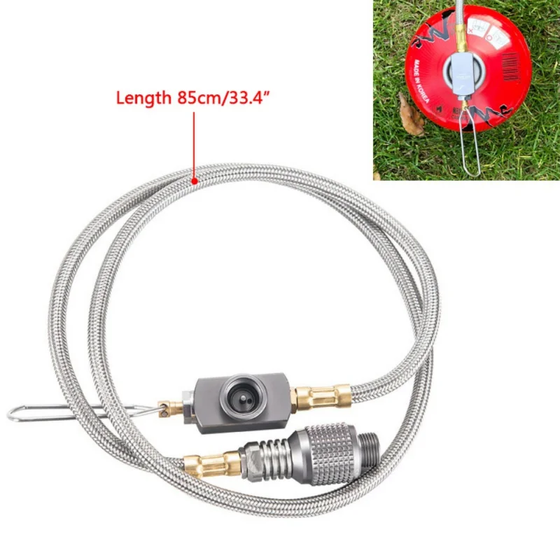 Кемпинг Газовая горелка для кемпинга печка переходник для заправки пропана цилиндр Соединительная муфта бака бутылка адаптер Save TX005
