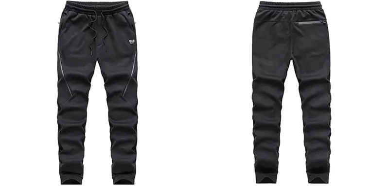 2019 New Spring Autumn JEEP Sweatpants Mens Casual Knitted Elastic Waist Cotton Pants Fashion High Quality Trousers Solid Colors (12)