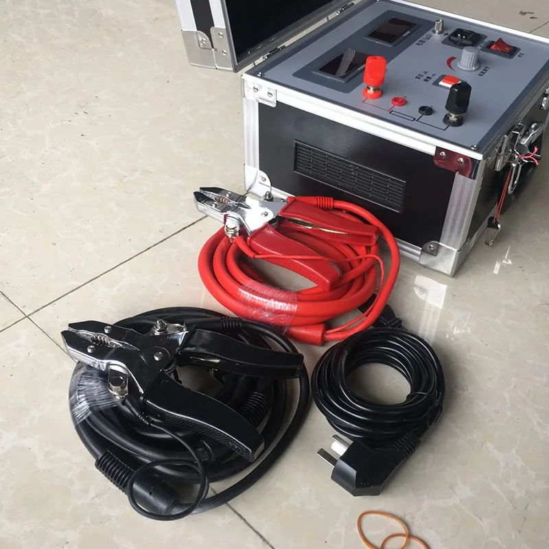 

Loop Resistance Tester 200a/100a DC Ohm Gauge Lightning Protection Digital Transformer Ground Resistance Meter