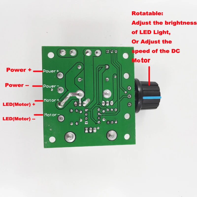 2 шт./лот светодиодный светильник Диммер DC12V PWM светодиодный диммер Скорость светодиодный контроллер диммеры