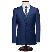 Костюм жениха, свадебные костюмы для мужчин, цветной костюм на заказ, свадебный смокинг жениха, костюм из 3 предметов, синий свадебный смокинг для мужчин