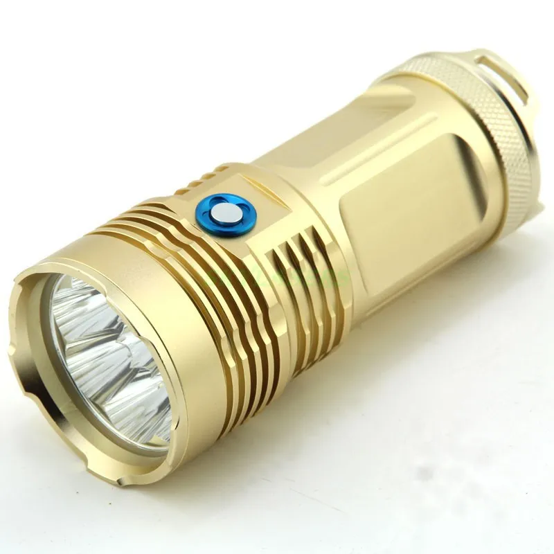 2015 New 12000 Lumens Super Bright Gold 8 x CREE XML XM L T6 3 Mode LED