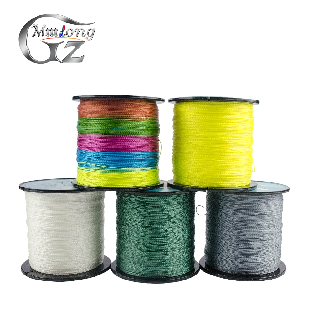 

500M Super 4X PE Braided Fishing Line 10-60LB 5 Color Smooth Multifilament Fishing Line All Fishing Saltwater Freshwater Pesca