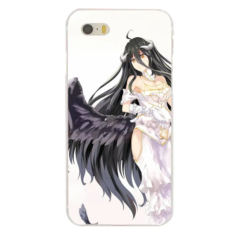 Сексуальная аниме девушка Overlord Albedo для HTC 530 626 628 630 816 820 One A9 M7 M8 M9 M10 E9 Plus U11 Moto G G2 G3 G4