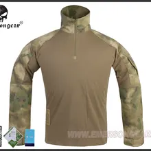 Emersong G3 боевая рубашка охотничий страйкбол тактическая одежда военная камуфляжная футболка EM8576 AT/FG