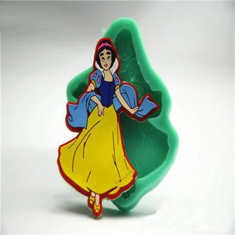 

Luyou 1pcs Princess Silicone Mold Fondant Mould Cake Decorating Tools Cake Gumpaste Molds,Sugarcraft, Kitchen Accessories FM1667