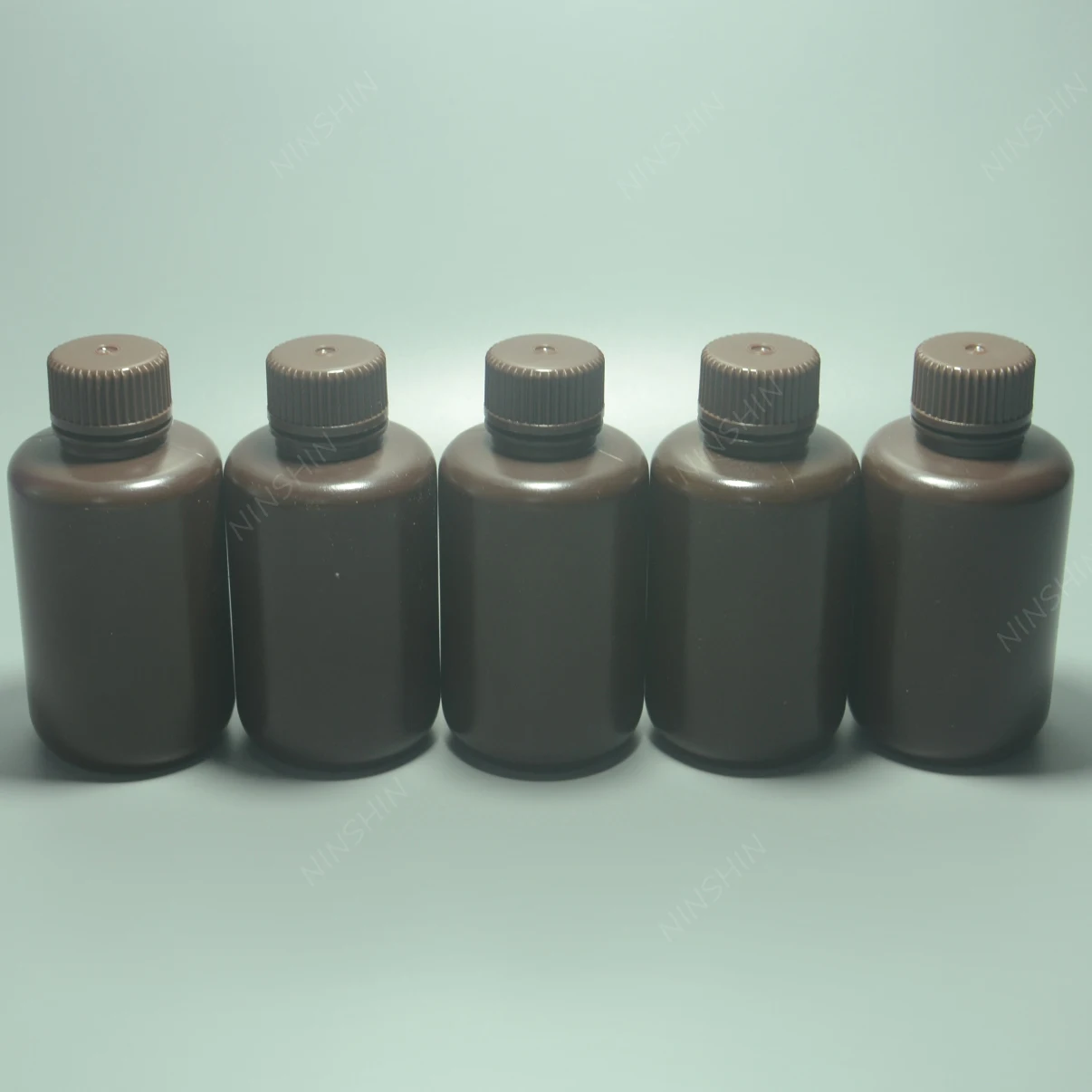 New Brown Plastic Bottole ,Narrow Mouth,125ML Armber PET Reagent Bottle