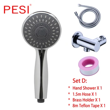 

Bathroom Hand Shower Methven Bath Shower Round Hand Shower Heads Bathroom Water Saving ABS Chrome Plated Shower.Whosale