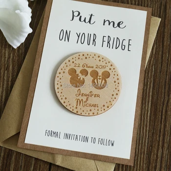 

Fairy themed Save the Date Wedding Magnets, Wedding Favor Magnets, Bride, Groom, couple Mr MRS magnets