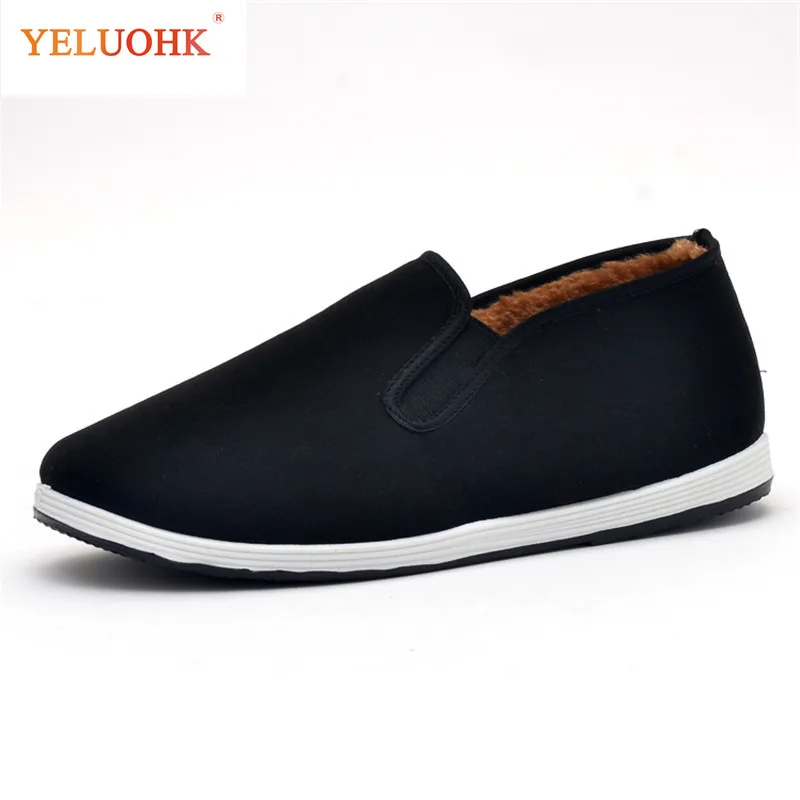 

38-45 Winter Slippers Men Plush Warm Winter Shoes Indoor Men Slippers