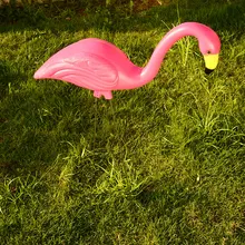 Украшения фламинго газон украшения пластиковые фигурки Искусственные Свадебные украшения для дома и сада Рождество Хэллоуин Вечеринка Реквизит