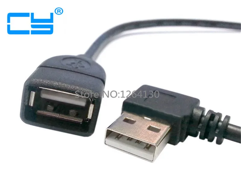 USB 3. 0 90 градусов Φ кабель типа A штекер гнездо под прямым углом долговечный 20 см|usb