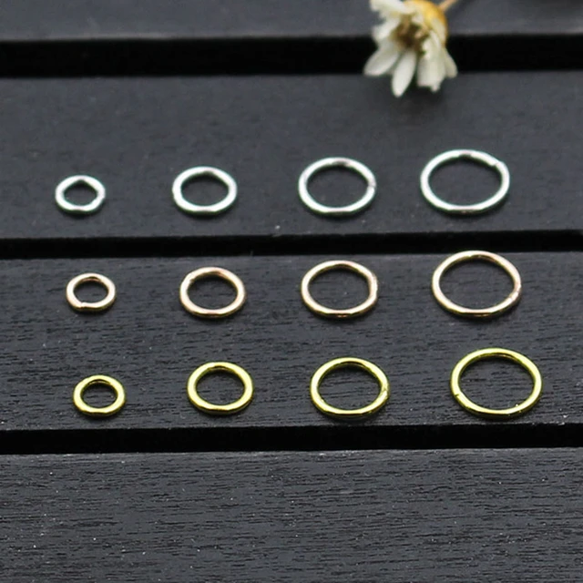 Wholesale 20pcs/lot 3 4 5 6 mm 925 Sterling Silver Jump Rings