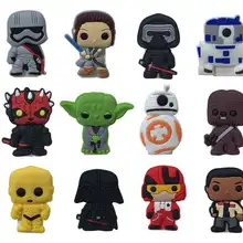 12 шт Звездные войны ПВХ мультфильм бумажные зажимы Звездные войны книжные концы Офисные и Школьные Аксессуары проводящие для сбора связывания классификация