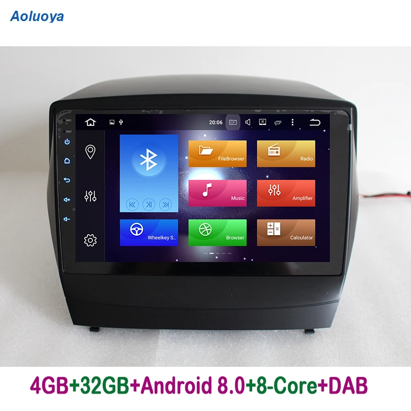 Aoluoya RAM 4GB Octa Core Android 8 0 font b CAR b font font b Radio