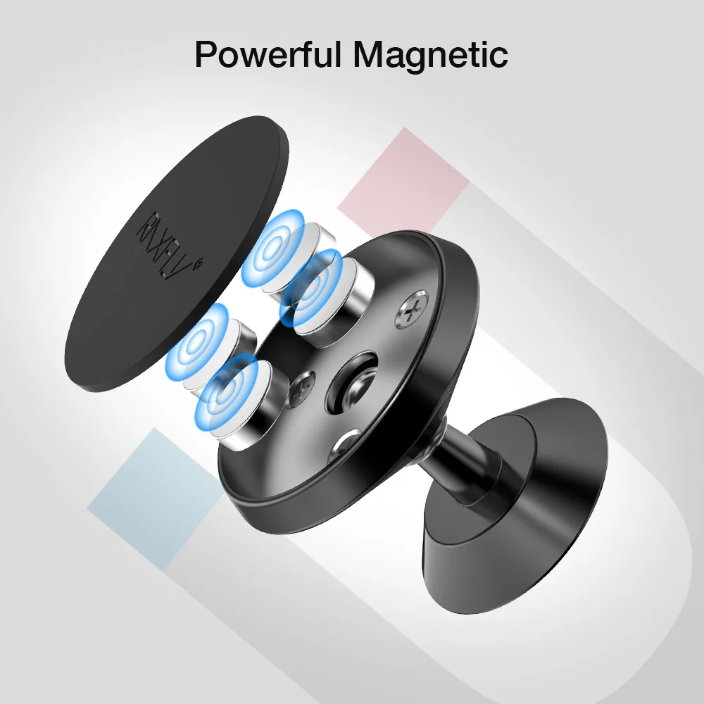  RAXFLY 360 Rotation Magnetische Telefon Auto Halter Für iPhone X 8 7 Plus Universal Magnet Telefon 