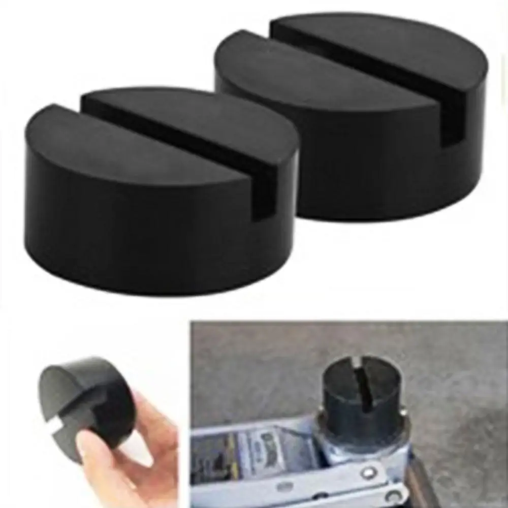 

Universal Slotted Frame Rail Floor Jack Guard Adapter Lift Rubber Pad JACKPAD