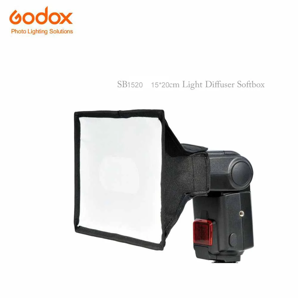 Godox Sb1520 15x20cm Light Diffuser Softbox Kit for Camera Speedlite