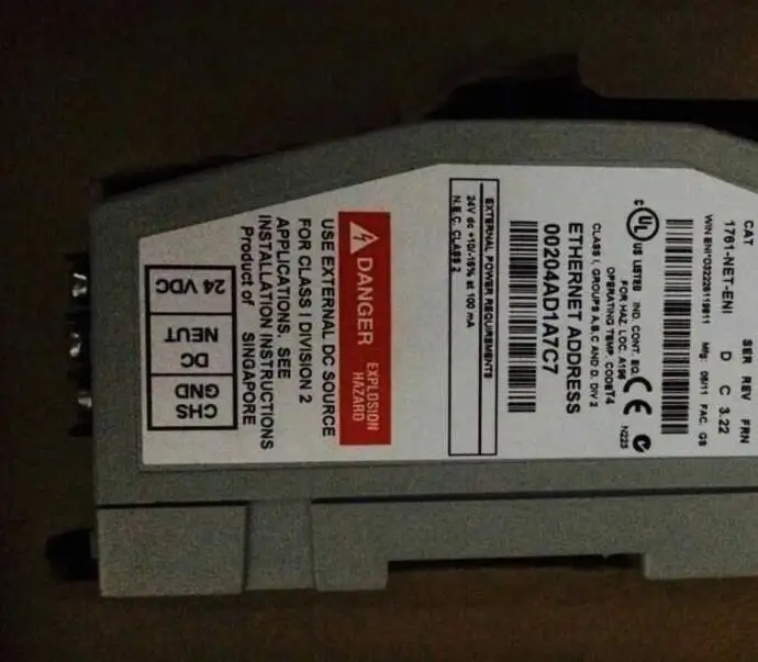 

New and original in box module 1761-NET-ENI