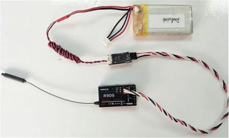 RadioLink OSD Telemetry Module PRM-02 Mini Power Return Model Data Return Module PRM-03 for AT9 AT9S AT10 RC Radio Transmitter -1 (2)