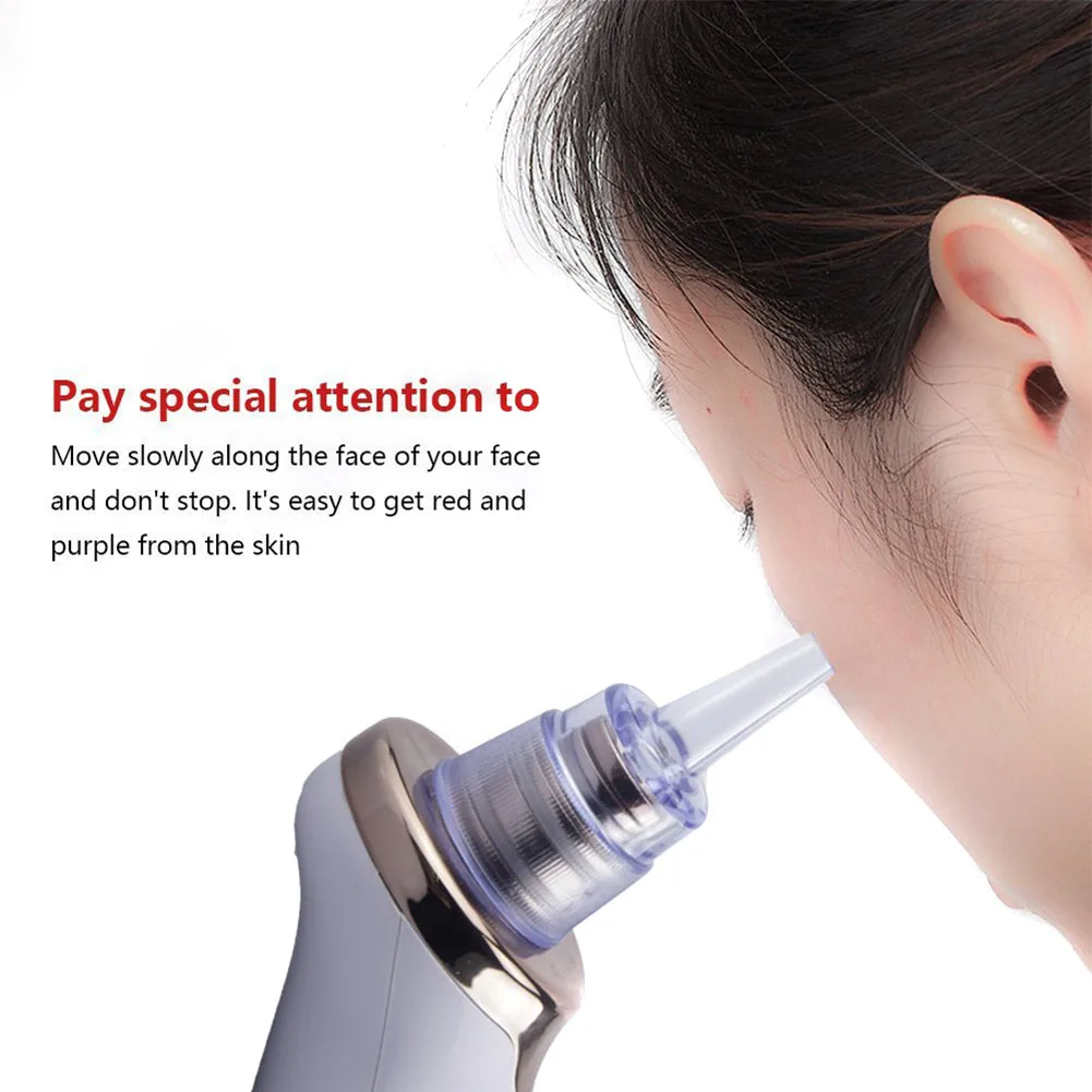 Facial Pore Vacuum Suction Blackhead Remover Skin Care Dermabrasion