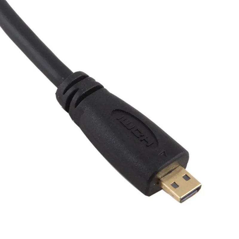 Micro-HDMI Мужской к HDMI Женский D A Jack Кабель-адаптер конвертер 1080P