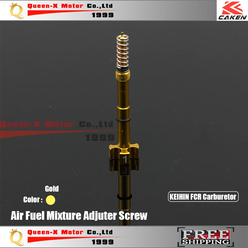 GOLD AIR FUEL MIXTURE ADJUSTER SCREW KEIHIN FCR CARBURETOR KTM YZF CRF