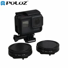 For GoPro Hero 5 Black edition /GoPro HERO5 52mm Lens Filter(CPL Filter+Lens Cap+Hex Spanner)&(UV Filter +Lens Cap +Hex Spanner)