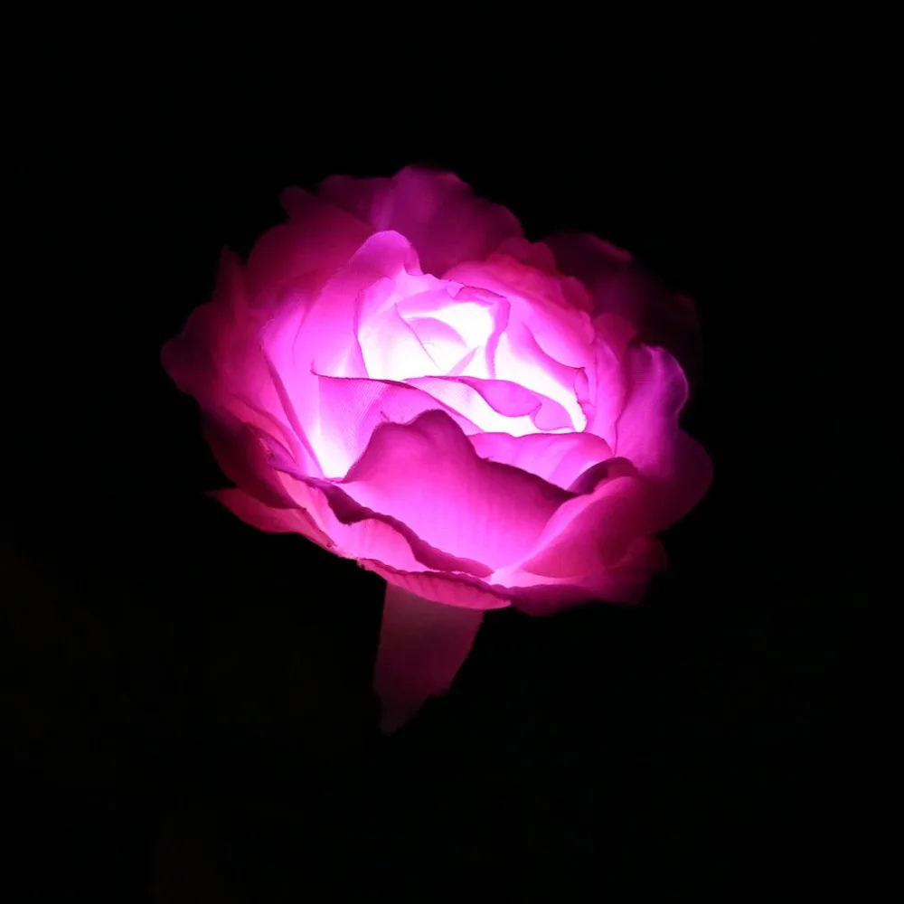 Lâmpadas do Gramado rose flower power solar led Modelo Número : Zm548301-zm548302