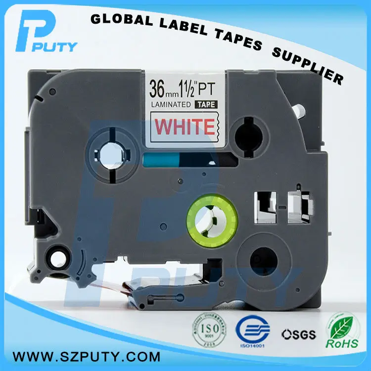 TZ-262 Red on White & 36mm