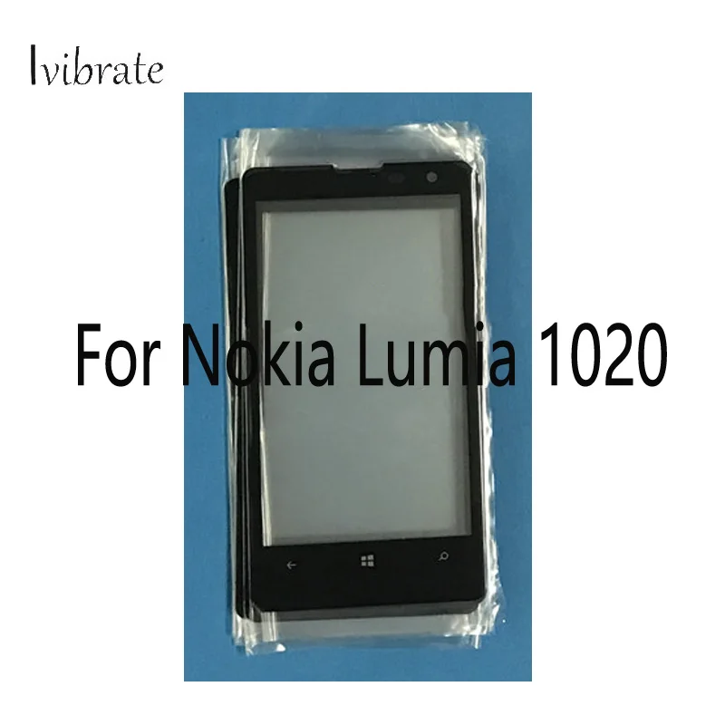 2 шт. A + качество для Nokia Lumia 1020 сенсорный экран дигитайзер стеклянная панель без