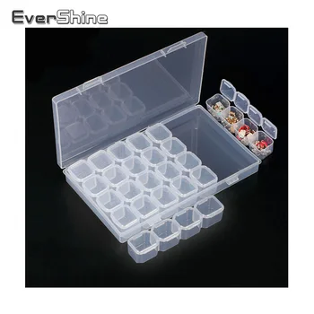 

EverShine Diamond Painting Accessory Diamond Embroidery Clear Plastic Beads Box Diamond Mosaic Display Storage Boxes Case