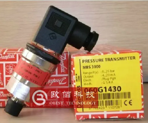 

Danfoss Danfoss MBS3000 pressure transmitter, 060G1430,0-25BAR pressure sensor