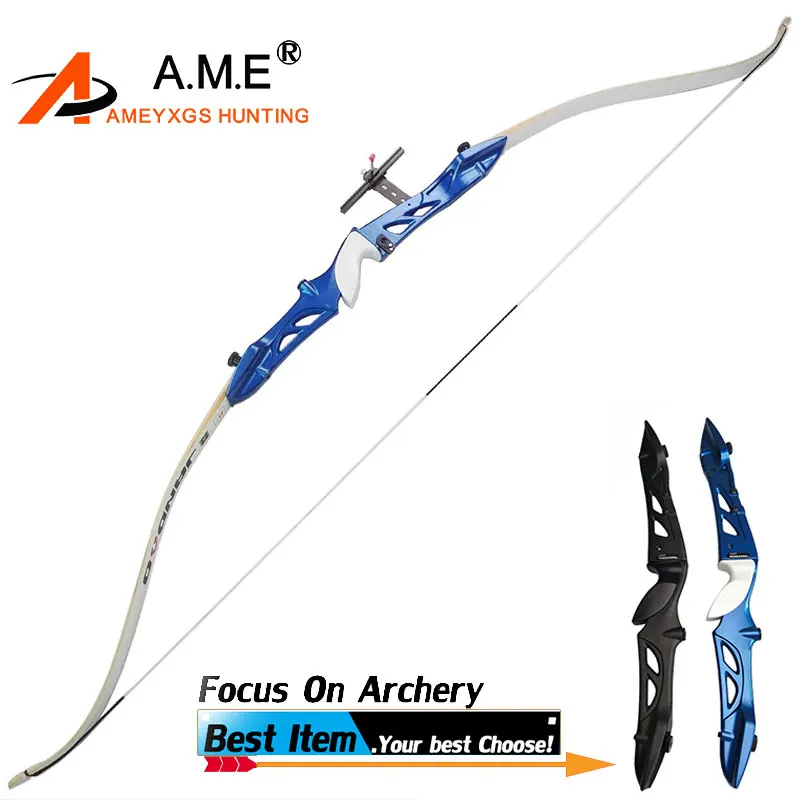 

1 Set RH/LH 66"/68"/70" Archery Takedown Recurve Bow 14-42lbs Black/Blue Outdoor Shooting Practice Hunting Archery Accessories