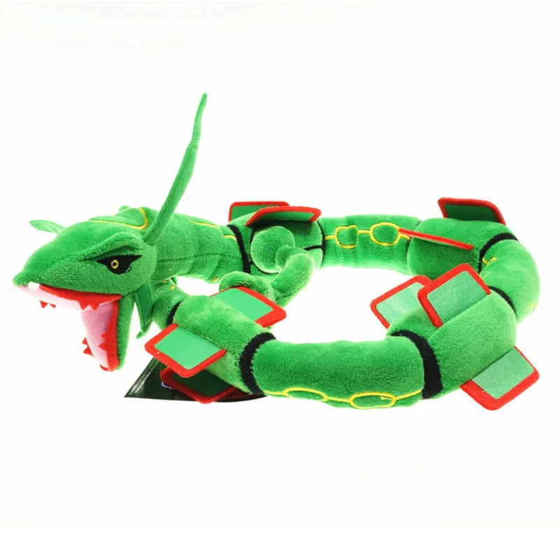 2 стиля 80 см новые игрушки Rayquaza Мягкие плюшевые куклы аниме коллекционные мягкие животные куклы Подарки