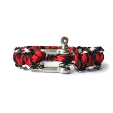 

550 Paracord Bracelet / Survival /desert Camouflage/Custom Color/ Stainless 304L steel buckle
