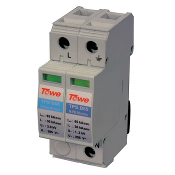 

TOWE AP B65 1P+N Single-phase overvoltage protector,1+1 protect mode with NPE overvoltage protector